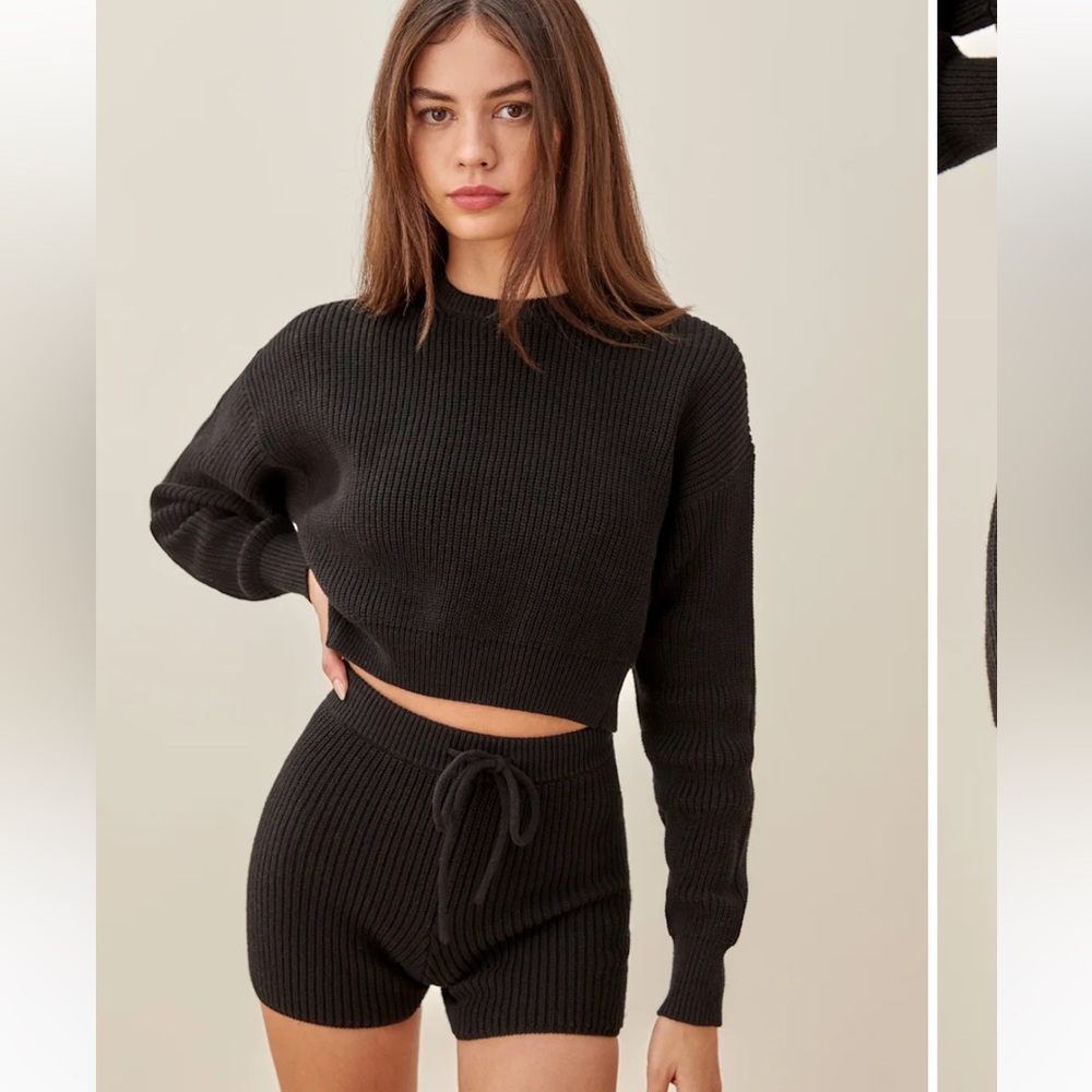 Reformation Sanzo Short Black - Size S NWT
